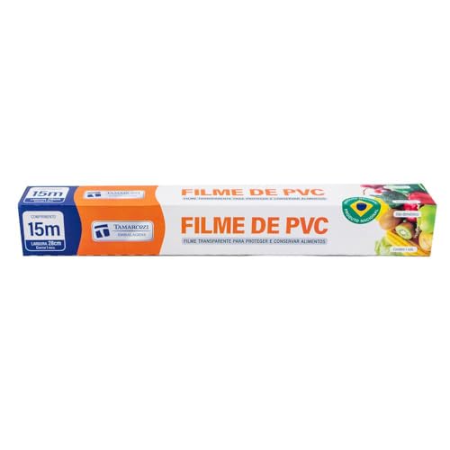 3 Rolos Bobina Filme Pvc 28cmx15m