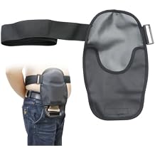 Ostomy Bag Covers 31x18.5cm Waterproof Colostomy Ostomy Bag with Adjustable Elastic Belt Ostomy Pouch for Colostomy Ileostomy Urostomy Lumbar Supports, Black