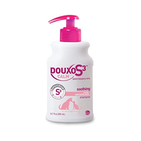 Douxo S3 Calm Shampoo 6.7 oz (200 mL) - For Dogs and Cats with Allergic, Itchy Skin Cover