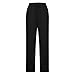 Womens Loose Pants Wide Legs Loose Comfort Drawstring Fashion Casual Lightweight Breathable Sweatpants Jogging Black