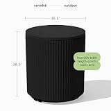 Veradek Outdoor Cooler Side Table - 2 in 1 - Designed for use as Outdoor Side Table, Patio Table, Hot Tub Table, Outdoor Patio Decor and Outdoor Bar, Portable Bar, Patio Bar, Ice Chest