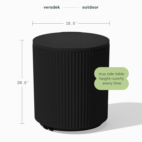 Image of Veradek Cooler Side Table - Outdoor Cooler Table and Ice Chest