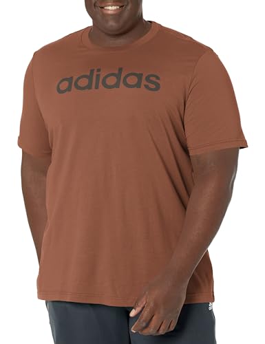 adidas Men's Essentials Single Jersey Linear Embroidered Logo T