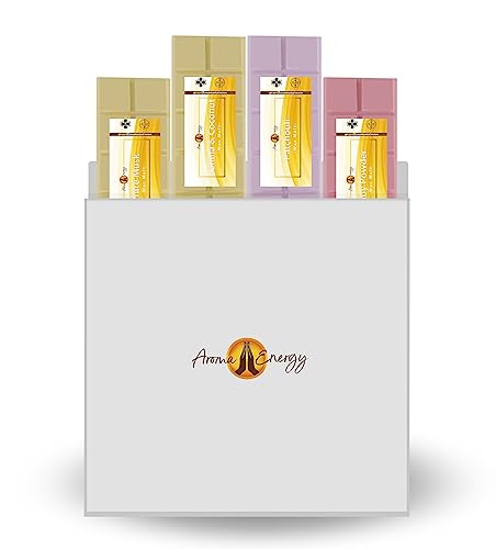 Aroma Energy Best Sellers Wax Melt Gift Box Set, 4...