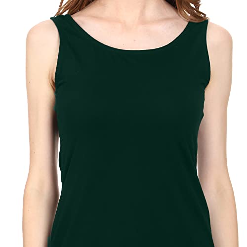 Image of ROARERS Women Maxi Length Sleeveless Cotton Black Dress