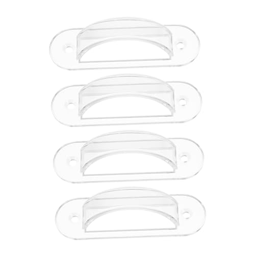 Cabilock Elegant Decorative Cover Plate 4pcs Light Switch Guard Full Coverage Outlet Protector Childproof Easy Install Sturdy Plastic