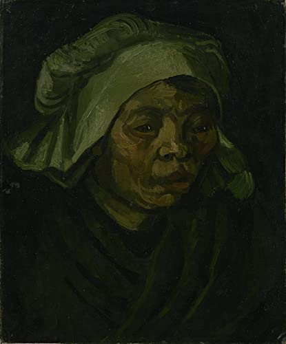 Tête de femme Van Gogh Peinture Poster Impression Tableaux 60x90