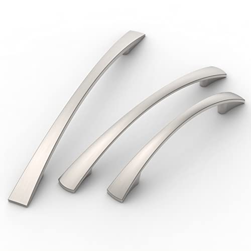 FURNIWARE Pack of 10 Cabinet Pulls, Zinc Alloy Drawer Pulls, Hardware Modern Kitchen Cabinet Door Handles - Image 3