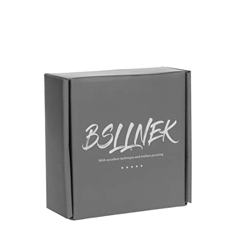 Bsllnek Elastic Braided Belt, 1 3/8", Woven Stretch Belt For Golf Casual Jeans Shorts Pants (White, Medium (33-36" Waist)) #TOP5