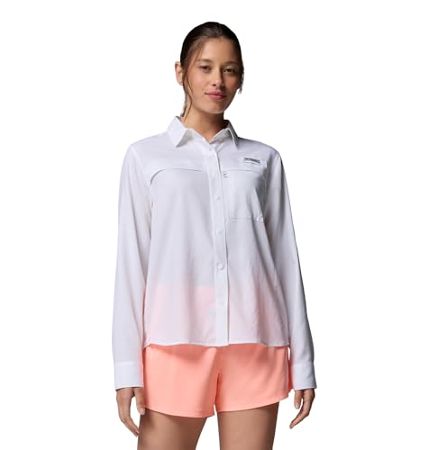 Columbia PFG Castback Woven Long Sleeve