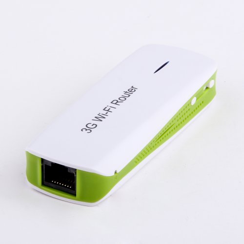 Masione trade; Portable Mini 5 in 1 Mobile Power Bank 1800mAh 3G Wi-Fi Router Wireless AP Router 3G Hotspot for iPhone/iPod/iPad/Smart Phone/MID, [Importado de UK]