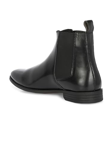 Image of EL PASO Men Faux Leather Casual Chelsea Boots