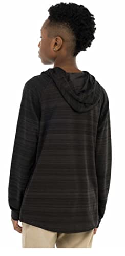 Hurley Boys' Long Sleeve Hooded T-Shirt, Hyper Black, X-Large2