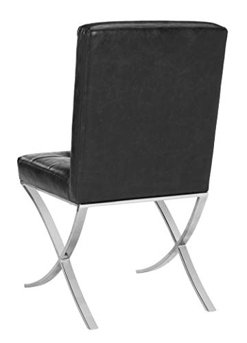 Sillón Poliéster Cromado Negro miniatura 5