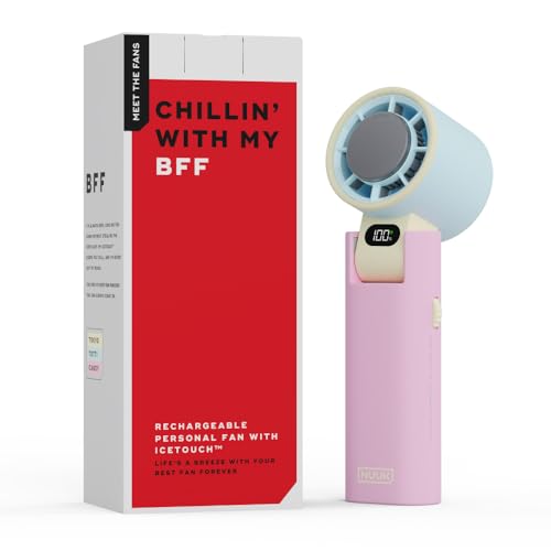NUUK BFF Personal Hand Fan, 13000 RPM with IceTouch™ | 3600 mAh U...