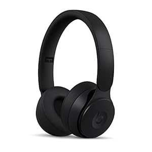 Beats Solo Pro Wireless Noise Cancelling On-Ear Headphones – Apple H1 Headphone Chip, Class 1 Bluetooth, 22 Hours of Listening Time, Built-in Microphone – Black