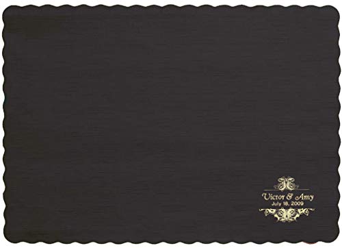 50 Personalized Printed 24# Paper Placemats Wedding 10