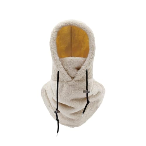 Masque de ski coupe-vent et chaud avec écharpe épaisse ajustable