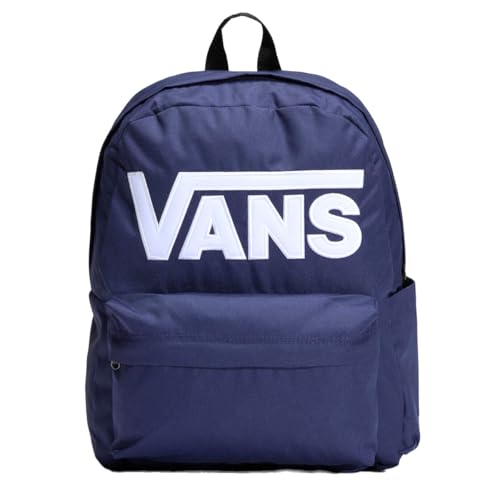 Vans Mochila Clásica con Logo, Color Azul Marino