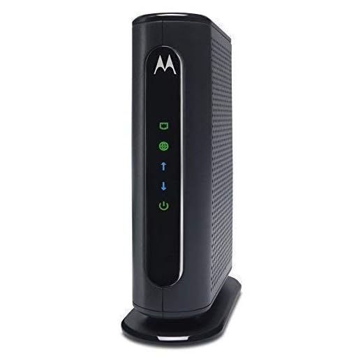 MOTOROLA 16x4 Cable Modem, Model MB7420, 686 Mbps DOCSIS 3.0, Certified by Comcast XFINITY, Charter Spectrum, Time Warner Cable, Cox, BrightHouse, and More (Renewed)