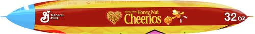 Honey Nut Cheerios Heart Healthy Breakfast Cereal, Gluten Free Cereal With Whole Grain Oats, Value Bag, 32 oz image 12