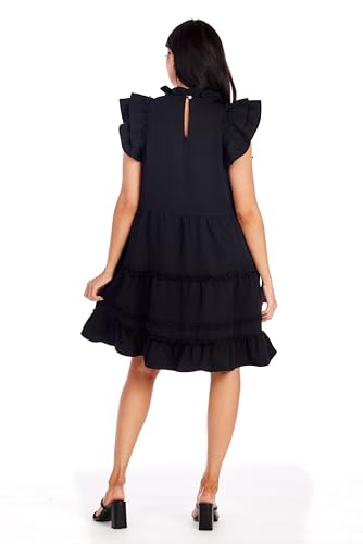 Image of Mud Pie Women's Mud Pie Women's Pope Ruffle Dress