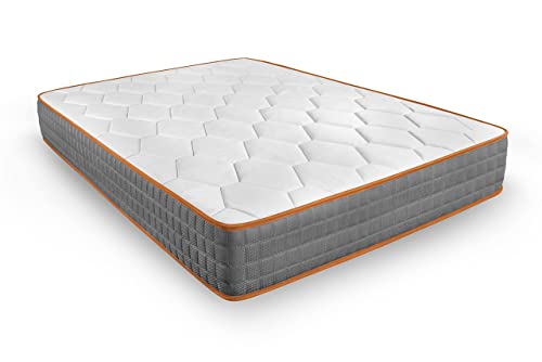 HOGAR24 ES | Colchón Viscoelástico Sport Care | Sistema Multicapas | Ergonómico | Reversible (Invierno/Verano) | Medida:...