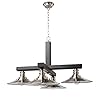 Artcraft Lighting AC11044BN Transitional Four Light Chandelier from Ambrose Collection in Pewter, Nickel, Silver Finish, 20.00x31.00x31.00 #1