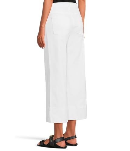 KUT from the Kloth Women's Petite Meg High Rise Frt Pin Tuck Wide Hem Basic BCK3