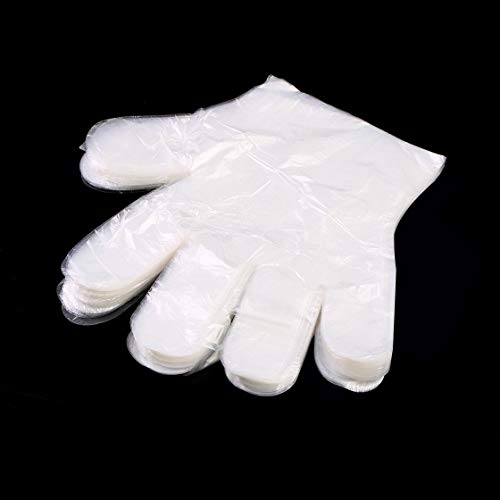 Jessicadaphne Eco-Friendly Disposable Gloves Pe Garden Household Restaurant Bbq Plastic Multifuctional Gloves Food