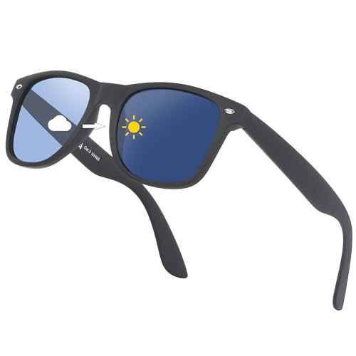 Occhiali da Sole Polarizzati per Uomo - Goditi una visione nitida con i nostri eleganti occhiali da sole polarizzati, perfetti per uomini e donne. La montatura in PC leggera ma resistente assicura un comfort ottimale per l’uso quotidiano