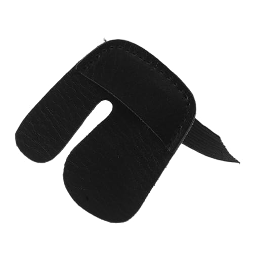 BRIGHTFUFU Strength Trainer Pu Thumb Guard Finger Tab Hand Protector Outdoor Sports Accessories