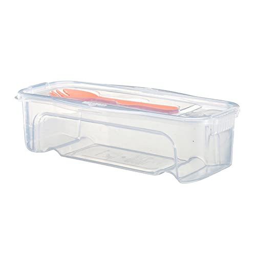 Réchaud à pâtes à micro-ondes 44 oz avec égouttoir et couverts pour boulettes de pâtes alimentaires