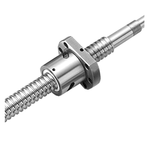 Metal Ball Screw nut end Processing C7 Roller Screw SFU1610 with Single Ball Nut 300mm-1200mm(400mm)