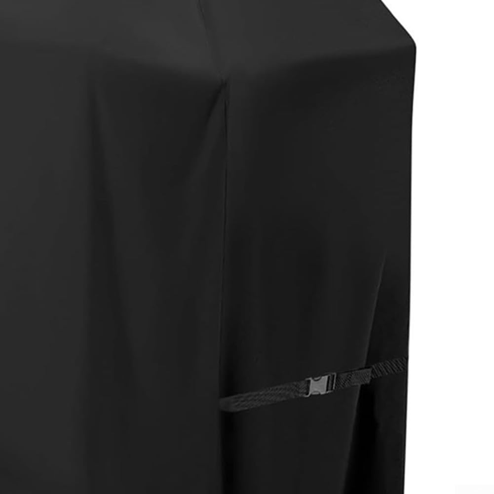 Copertura impermeabile per caminetto da esterno, protezione antincendio a legna, in tessuto Oxford, 91 x 61 x 145 cm, antivento, maniglia con coulisse per patio (210D)