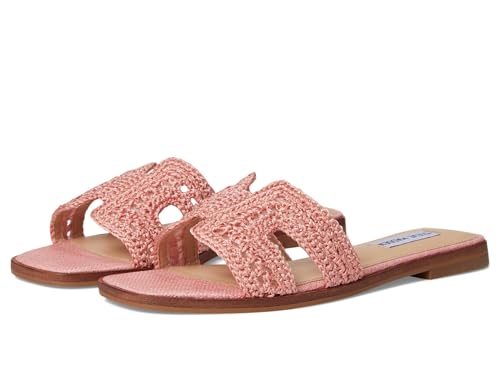 Steve Madden Women's Hadyn Sandal, Coral, 11