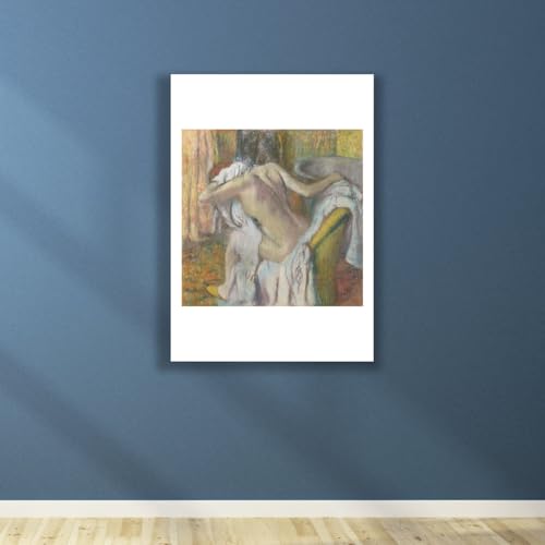 Impression d'art Edgar Degas After the Bath affiche grand format d&eacute;co chambre - 5