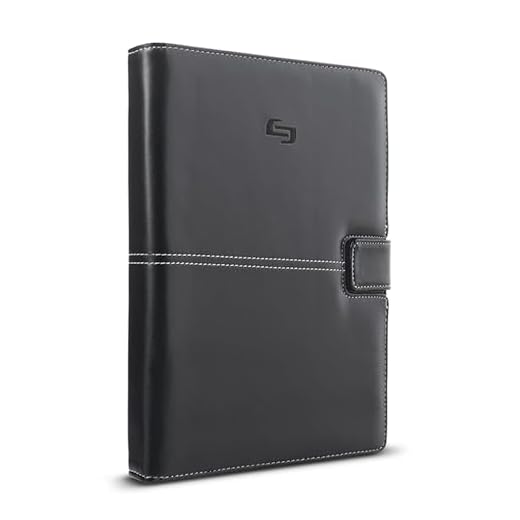 Solo New York Summit Universal Tablet Case for 8.5 Inch to 11 Inch Tablets, Black
