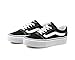 Vans Ward Platform Canvas Zapatillas Mujer, Negro (Canvas) Black/White 187), 36.5 EU...