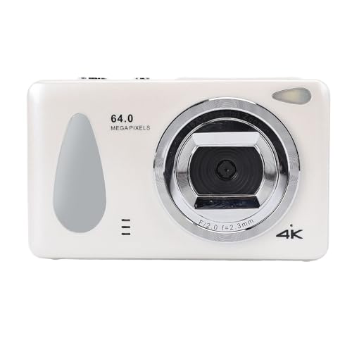 Appareil photo numérique 4K anti-flou avec lumière LED pour clichés réussis sans réglage