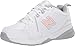 New Balance Women's 608 V5 Casual Comfort Cross Trainer, White/Pink, 9 -  WX608WP5-249-9 B US