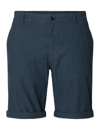 Selected Homme Male Shorts Dehnbare Baumwoll