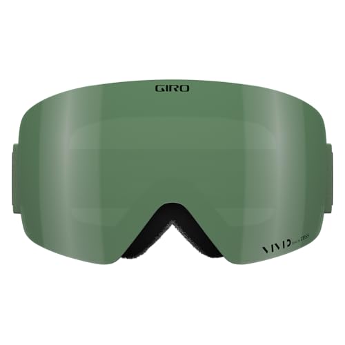 Image of Giro Contour Snowboard Ski Goggles - for Men & Women - Magnetic Quick Change w / 2 VIVID Lenses - Anti-Fog Vent Tech - OTG