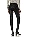 PAIGE Womens HIGH Rise Muse Transcend Coated Skinniest Jean,Black Fog Luxe Coating,34