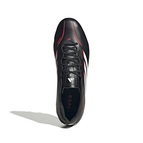 adidas Unisex-Adult Copa Pure Iv League Firm Ground/Multi Ground Footb, Black/White/Lucid Red, 6.5 - image 2
