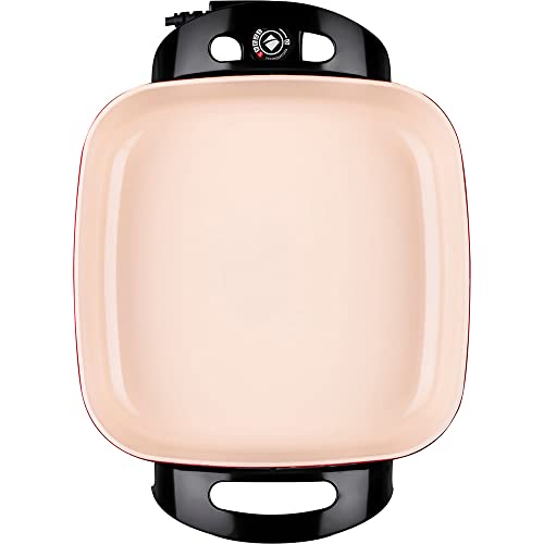 Panela Eletrica Ceramic Pro,Vermelho, 110v, Cadence