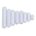Aramox 8 Pcs PTFE Magnetic Stir Bar Set, Wear Resistants, Stable Rotation, for Industry, Instruments, Laboratory with High and Low Temperature Resistance, Non Stick, Good Lubricity