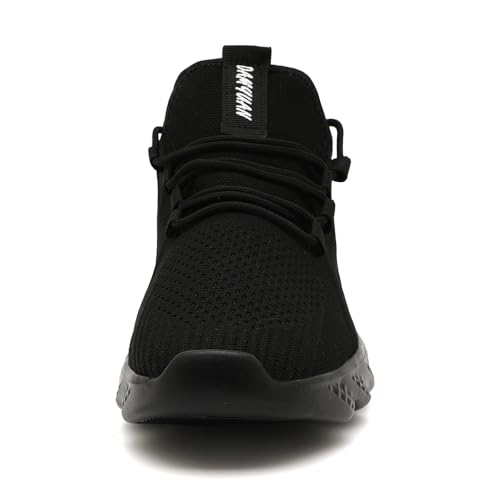 Image of EGMPDA Mens Shoes Running Slip On Tennis Walking Shoes Lightweight Breathable Sneakers for Gym Work Casual Soft Sole Trainers Non Slip Athletic Footwear