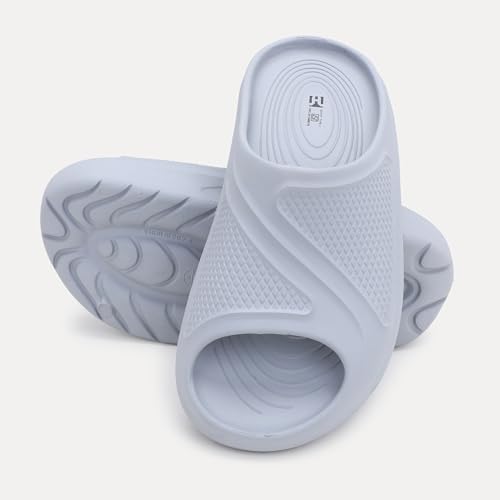 Image of Hygear Men's Radar EVA Slides | Ultra Soft Cushion | Lightweight | Waterproof | Stylish |Anti-Skid | Comfortable Everyday Slides for Men