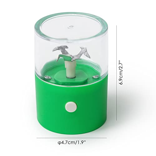 Electrical Metal Aluminum Herb Tobacco Grinder Cracker Crusher Spice Smoke Grinders 1 Pc (Green) #TOP1